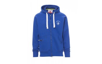 Hoodie met rits - heren - 145209 mo 2 - 0021 (L) Royal blue