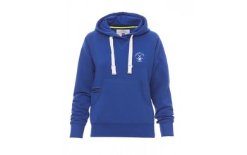 Hoodie zonder rits - dames - 192967 mo 1 - 0020 (M) Royal blue